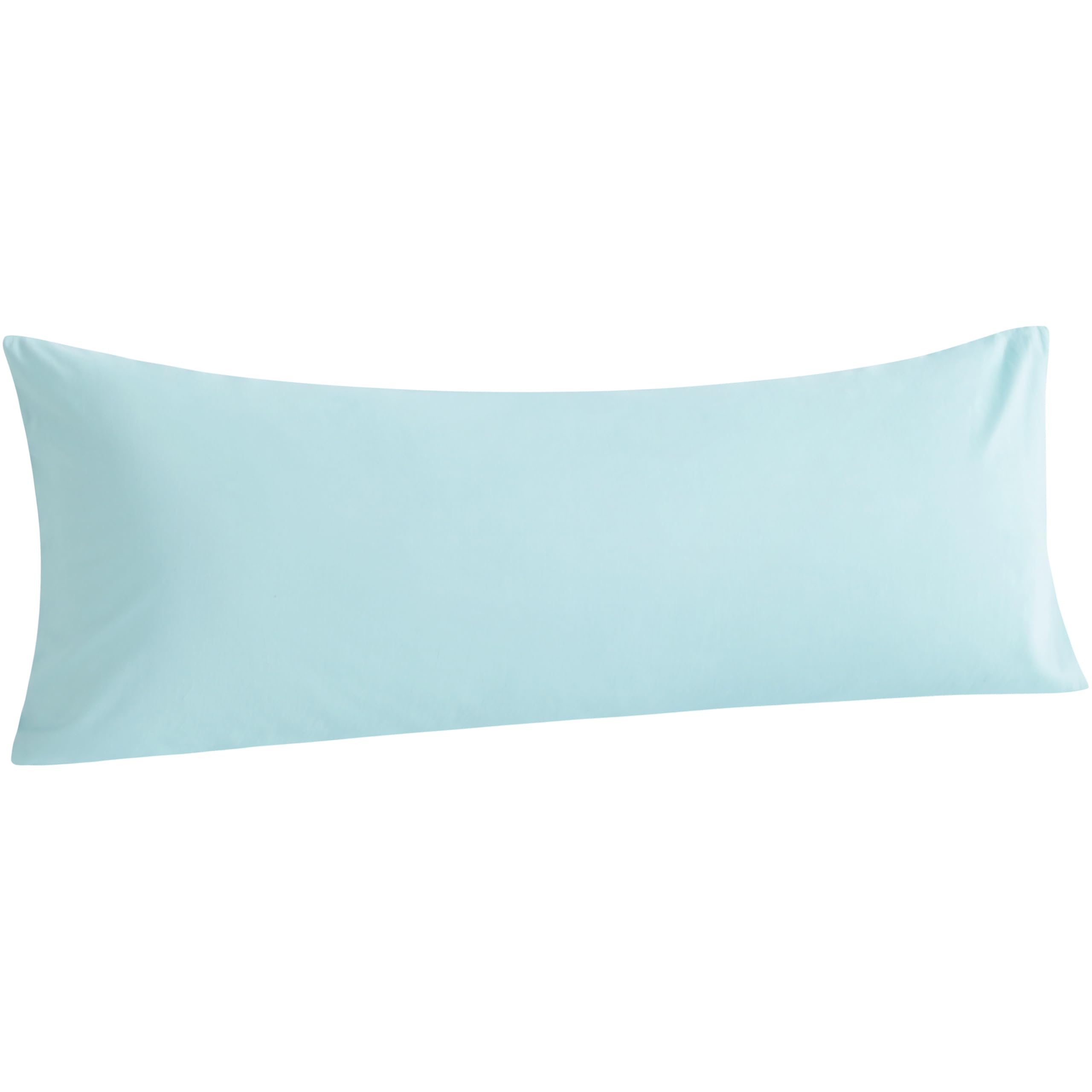 Ntbay Cotton Body Pillowcase - Envelope Closure 20X54 Pillowcase, Breathable And Soft Bed Pillow Case, Aqua